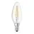 Osram Classic LED E14 Candela Filamento Chiara 4W 470lm - 827 Bianco Molto Caldo | 3 Step Dim - Sostitutiva 40W