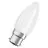 Osram Parathom Classic LED B22d Candela Filamento Ghiaccio 4.8W 470lm - 827 Bianco Molto Caldo | Dimmerabile - Sostitutiva 40W