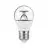 Noxion Lucent Lustre LED E27 Sferica Ghiaccio 2.5W 250lm - 827 Bianco Molto Caldo | Sostitutiva 25W