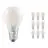 Confezione Multipack 10x Ledvance CLASSIC LED E27 Pera Filamento Ghiaccio 7.5W 1055lm - 827 Bianco Molto Caldo | Sostitutiva 75W