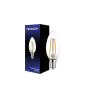 Noxion Lucent LED E14 Candela Filamento Chiara 2.5W 250lm - 827 Bianco Molto Caldo | Sostitutiva 25W