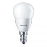 Philips Corepro LEDluster E14 Sferica Ghiaccio 5W 470lm - 827 Bianco Molto Caldo | Sostitutiva 40W