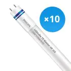 Confezione Multipack 10x Philips Tubo LED T8 MASTER (HF) Ultra Output 24W 3500lm - 830 Luce Calda | 150cm - Dimmerabile - Sostitutiva 58W