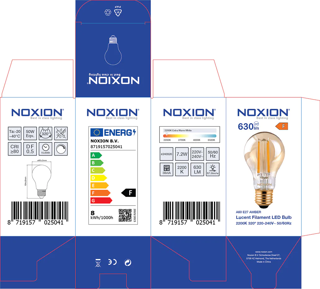 confezione lampadina noxion